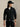 RALPH LAUREN-Felpa in Maglia Doppia con Mezza Zip Nero-TRYME Shop