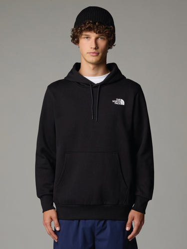 THE NORTH FACE-Felpa con Cappuccio Simple Dome Nero-TRYME Shop