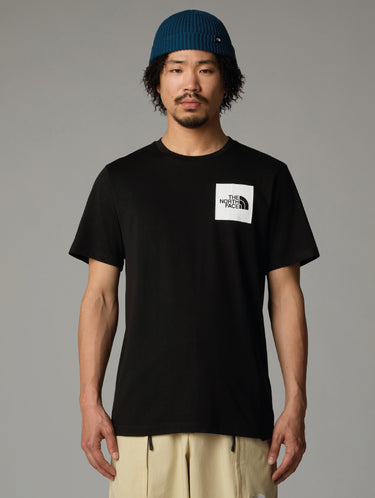 THE NORTH FACE-T-shirt Maniche Corte con Stampa Nero-TRYME Shop