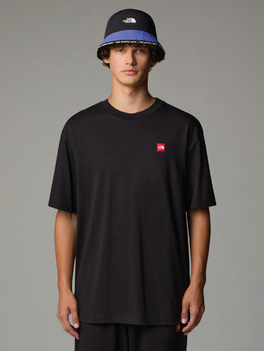 THE NORTH FACE-T-shirt Oversize con Stampa Nero-TRYME Shop