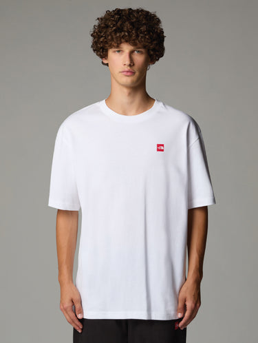 THE NORTH FACE-T-shirt Oversize con Stampa Bianco-TRYME Shop