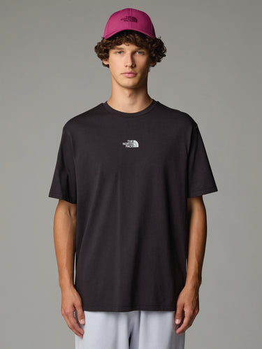THE NORTH FACE-T-shirt con Stampa Posteriore Nero-TRYME Shop