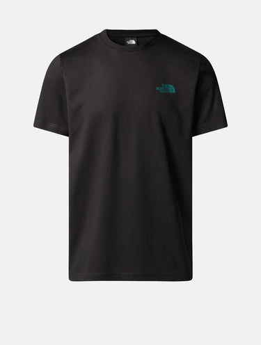 T-Shirt Regular Fit mit Schwarzem Logo