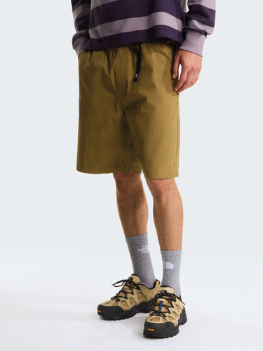 THE NORTH FACE-Pantaloncini Baggy in Cotone con Cinta Senape-TRYME Shop