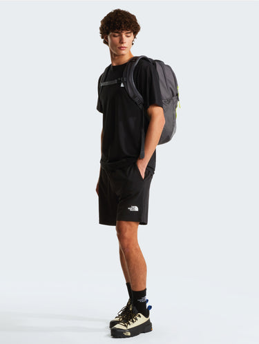 Crew Neck T-shirt with Logo Black