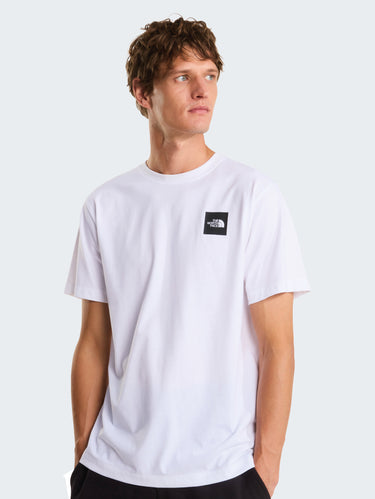 THE NORTH FACE-T-shirt Girocollo con Logo Bianco-TRYME Shop