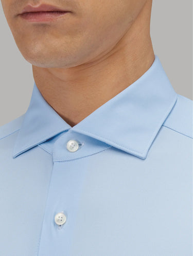 Camicia Active Shirt in Twill Oxford Celeste