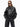 PINKO-Giacca Chiodo in Nappa con Borchie Nero-TRYME Shop
