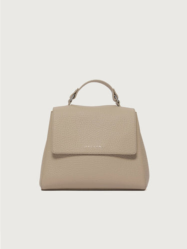 ORCIANI-Borsa Sveva a Mano Piccola Sabbia-TRYME Shop