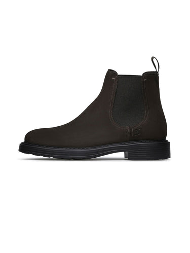FABI-Stivaletti Beatles in Scamosciato Velour Testa Moro-TRYME Shop