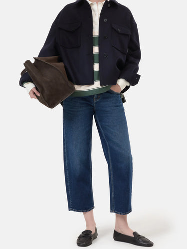 Relaxed Fit Stover X Jeans Night Blue