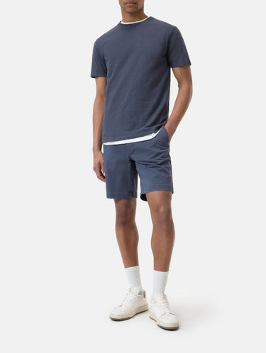 T-Shirt aus Bio-Baumwolle Blau