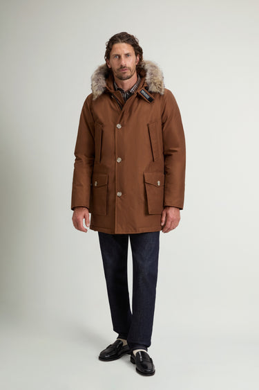 WOOLRICH-Giaccone Parka in Ramar Marrone-TRYME Shop