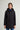 WOOLRICH-Cappotto in Nylon Light Stretch Con Cappuccio Rimovibile Nero-TRYME Shop