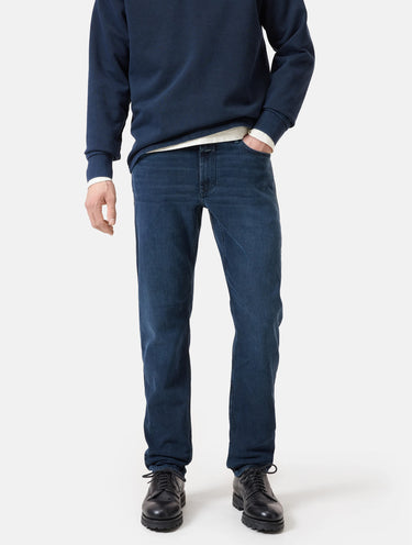 CLOSED-Jeans Slim in Cotone Organico Blu Notte-TRYME Shop