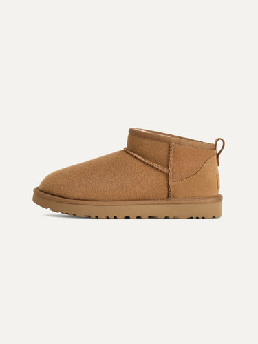 UGG-Stivaletti in Montone Ultra Mini Classic Castagna-TRYME Shop