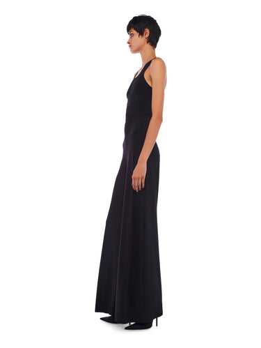 Hose aus elastischem Jersey Schwarz