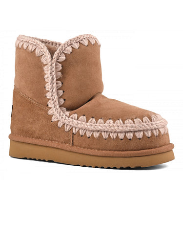 Stivaletto in Montone Eskimo 18 Rosa/Marrone