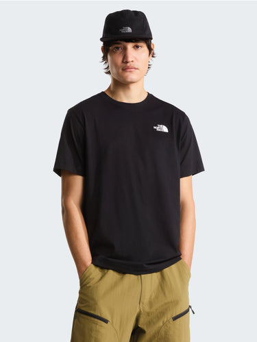 THE NORTH FACE-T-shirt Girocollo con Logo Posteriore Nero-TRYME Shop