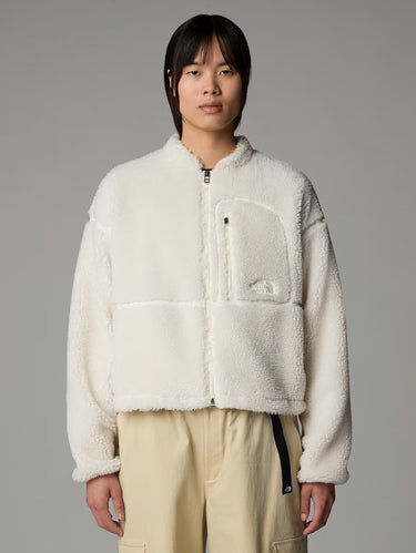 THE NORTH FACE-Pile Extreme Donna a Pelo Lungo Bianco-TRYME Shop