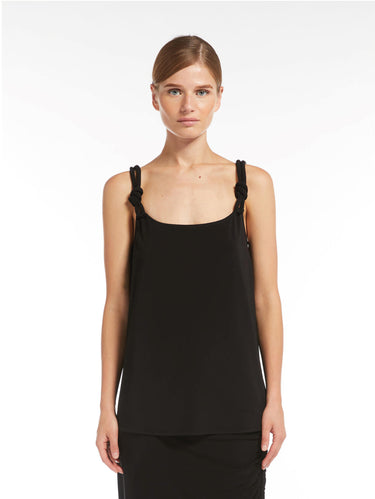 MAX MARA MM-Top con Spalline Torchon Faida Nero-TRYME Shop