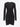 PINKO-Abito Mini Aderente con Arricciature Nero-TRYME Shop