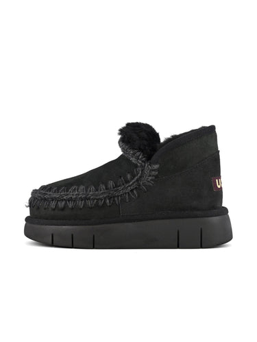 MOU-Stivaletto in Montone Sneakers Bounce Nero-TRYME Shop