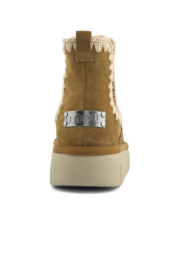 Stivaletto Chelsea in Montone Cognac