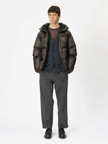 GOLDWIN-Parka in Piuma Crystallite Down Parka Espresso-TRYME Shop