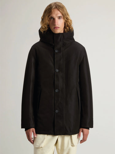 WOOLRICH-Parka in Gore-Tex Due Strati Nero-TRYME Shop