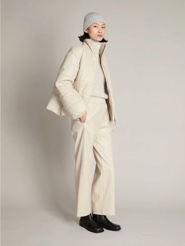 Maglione Dolcevita in Cashmere Spazzolato Sabbia