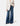 CLOSED-Denim Gamba a Palazzo Blu Notte-TRYME Shop