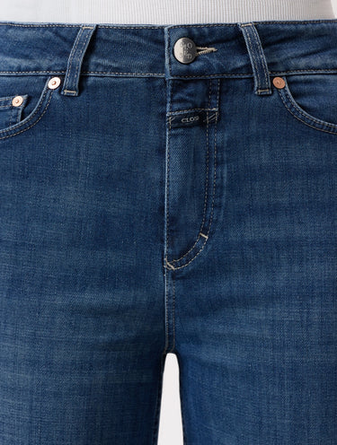 Night Blue Palazzo Leg Denim