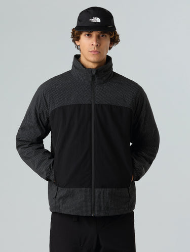THE NORTH FACE-Giacca a Vento Leggera in Tessuto FlashDry Nero-TRYME Shop