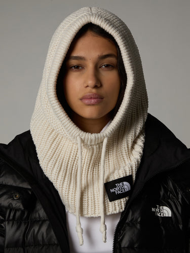 THE NORTH FACE-Cappuccio a Coste Bianco-TRYME Shop
