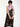 ESSENTIEL ANTWERP-Abito a Quadri in Tulle con Applicazioni Marroni-TRYME Shop