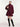 ESSENTIEL ANTWERP-Abito Midi a Trapezio con Fiocco Bordeux-TRYME Shop
