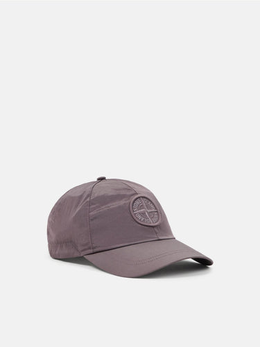 STONE ISLAND-Cappellino in Nylon Metal Viola-TRYME Shop
