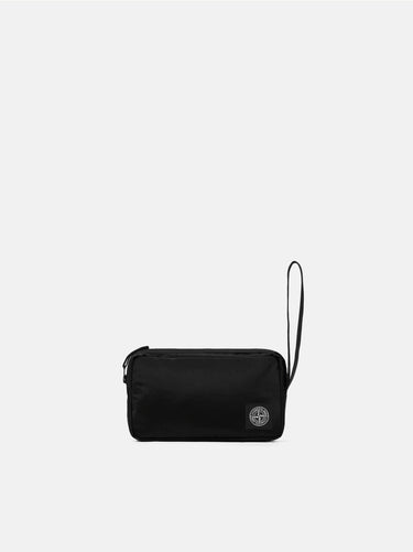 STONE ISLAND-Pochette in Nylon Metal Nero-TRYME Shop