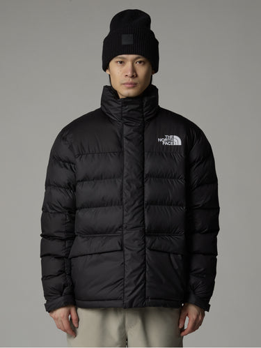 THE NORTH FACE-Giaccone Color Block Imbottito Limbara Nero-TRYME Shop