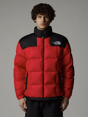 THE NORTH FACE-Giaccone Corto Trapuntato in Piuma Lhotse Rosso-TRYME Shop