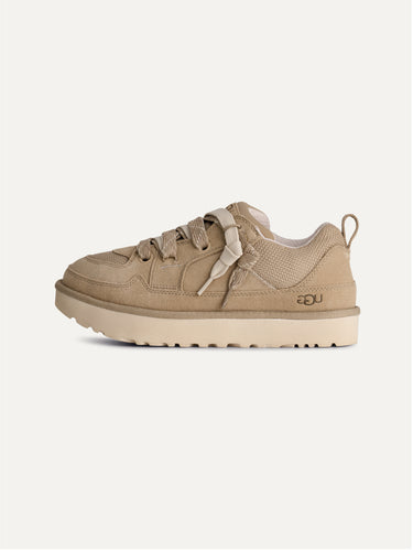 UGG-Sneakers in Camoscio da Uomo Lo Lowmel Sesamo-TRYME Shop
