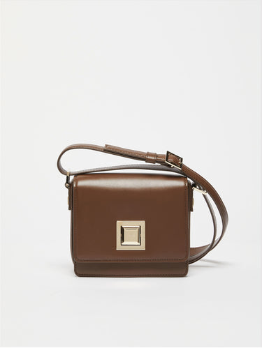 MAX MARA-Borsa a Tracola MMBAGS Caffè-TRYME Shop
