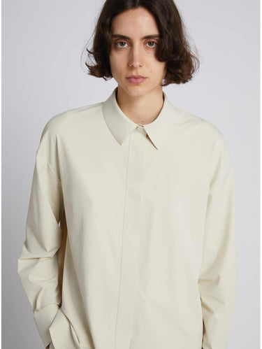 Ivory Technical Texture Shirt