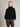 MAX MARA MM-Maglia Collo Alto Cropped Testa Nero-TRYME Shop
