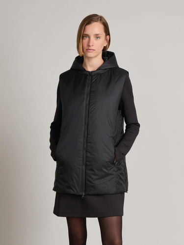 MAX MARA MM-Gilet Oversiza Imbottito In Luxepad Nero-TRYME Shop