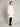 MAX MARA MM-Cappotto in Maglia di Lana con Capppuccio Bianco-TRYME Shop