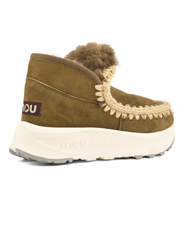 Stivaletto in Montone Speed Eskimo Sneakers Verde