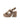 MOU-Sandali con Zeppa in Raffia Marrone-TRYME Shop