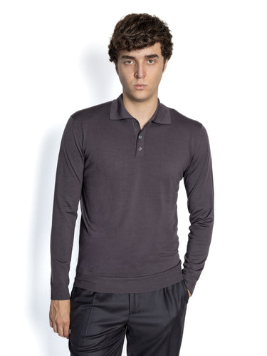 BARENA VENEZIA-Polo in Maglia Malva-TRYME Shop